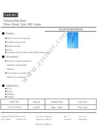 333-2UYC/H3/S530-A5 Datasheet Cover