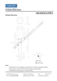 334-15/X1C1-1TWA Datasheet Page 2