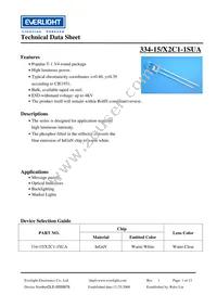 334-15/X2C1-1SUA Datasheet Cover