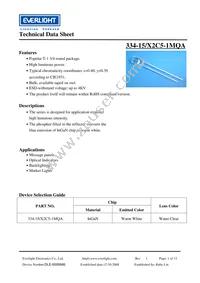 334-15/X2C5-1MQA Datasheet Cover