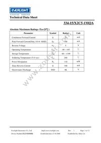 334-15/X2C5-1MQA Datasheet Page 3