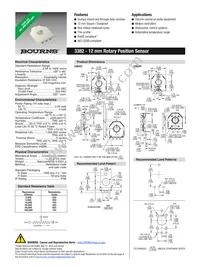 3382H-2-253 Datasheet Cover