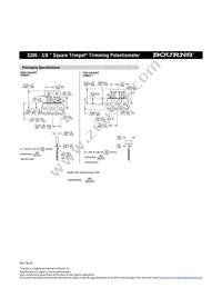 3386Y-1-105T Datasheet Page 3