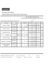 339-1SURSYGW/S530-A4 Datasheet Page 3