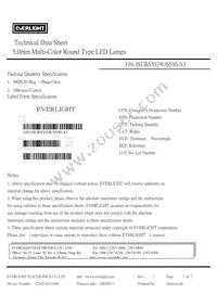 339-3SURSYGW/S530-A3 Datasheet Page 7