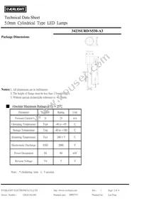 3423SURD/S530-A3 Datasheet Page 2