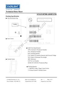 3474AN-R7DB-AHJB-PR-MS Datasheet Page 5