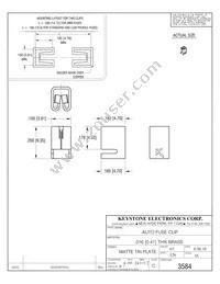 3584 Datasheet Cover