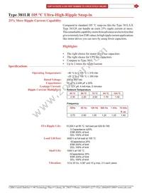 381LR151M420J032 Datasheet Cover