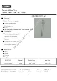 383-2SUGC/S400-A4 Datasheet Page 2