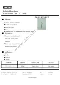 383-2SUGC/S400-A5 Datasheet Page 2