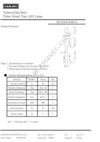 383-2USOC/S400-A7 Datasheet Page 2