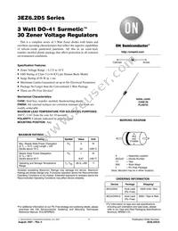 3EZ13D5G Datasheet Cover