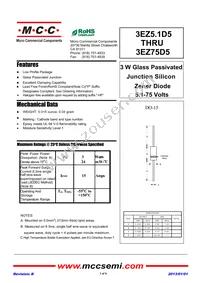 3EZ28D5-TP Datasheet Cover