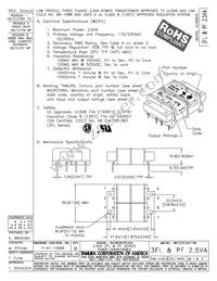 3FL12-200 Datasheet Cover