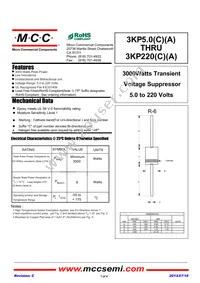 3KP36A-TP Datasheet Cover