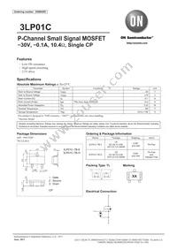 3LP01C-TB-E Datasheet Cover