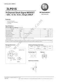 3LP01S-TL-E Datasheet Cover