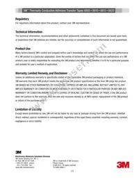 3M8805-100MM Datasheet Page 7