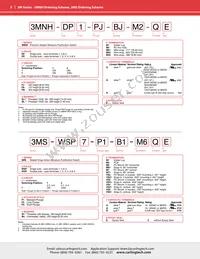 3MN-DP7-P1-B11-M1RE Datasheet Page 3