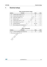 3STF1640 Datasheet Page 3