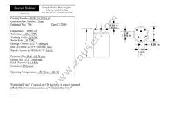 401R153U020AA9 Datasheet Cover