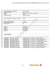 4061200000 Datasheet Page 2