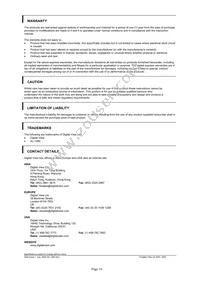 4169300-XX Datasheet Page 18