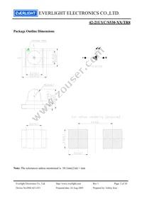 42-21UYC/S530-A3/TR8 Datasheet Page 2