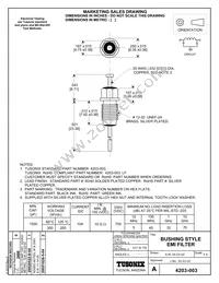 4203-003LF Datasheet Cover