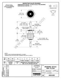 4205-058LF Datasheet Cover