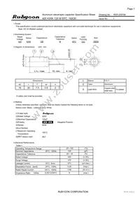 420KXW120MEFC18X30 Datasheet Page 2