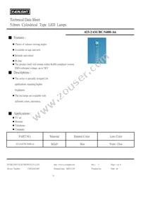 423-2ASUBC/S400-A6 Datasheet Cover