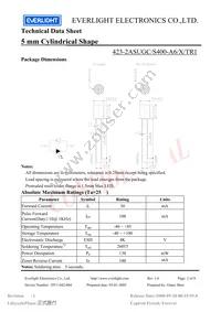 423-2ASUGC/S400-A6 Datasheet Page 2