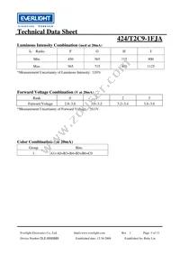 424/T2C9-1FJA Datasheet Page 5