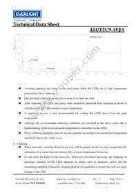 424/T2C9-1FJA Datasheet Page 10