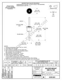 4300-003LF Datasheet Cover