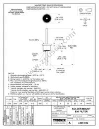 4300-022LF Datasheet Cover