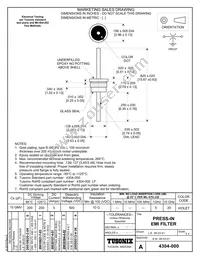 4304-000LF Datasheet Cover