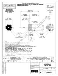 4306-012LF Datasheet Cover