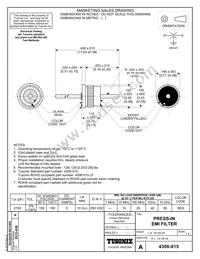 4306-015LF Datasheet Cover