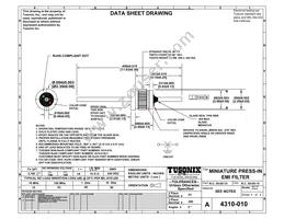 4310-010LF Datasheet Cover