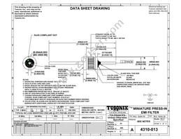 4310-013LF Datasheet Cover