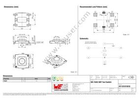 431181015816 Datasheet Cover