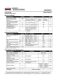 440CNQ030 Datasheet Page 2