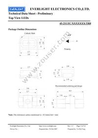 45-21UFC/2829405/TR8 Datasheet Page 2