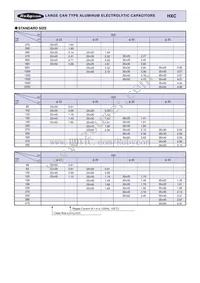 450HXC470MEFCSN35X50 Datasheet Page 2