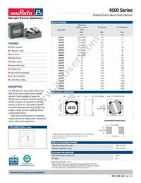 45541C Datasheet Cover