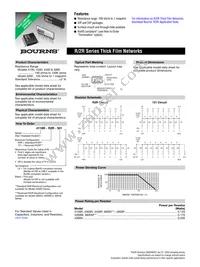 4816P-R2R-474LF Datasheet Cover