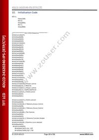 4DLCD-24320240-CTP-IPS Datasheet Page 13